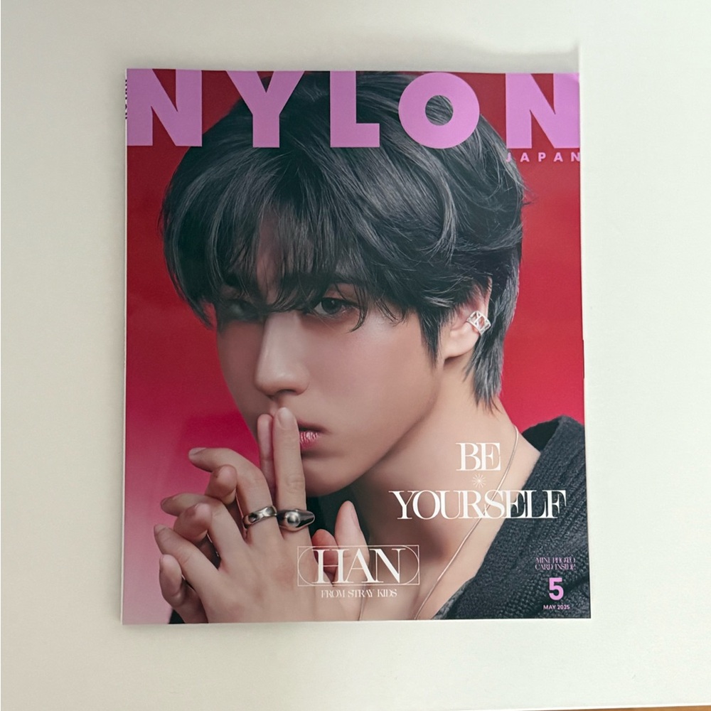 HAN X Nylon Japan Magazine Cover Han May 2025